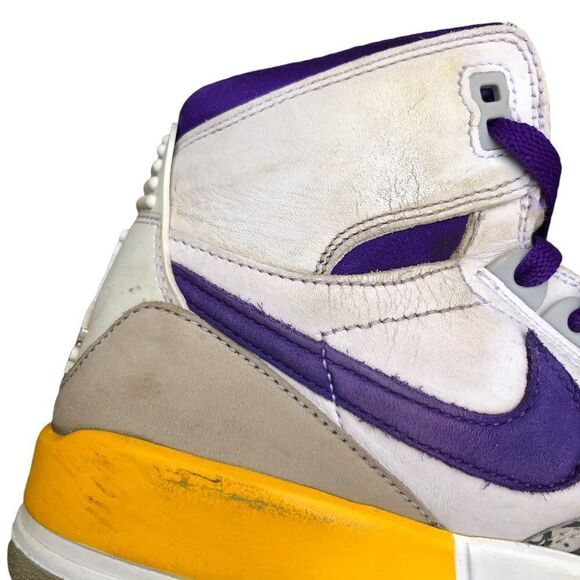 RARE 2018 Nike Air Jordan 1 Legacy 312 Lakers Size 9 - Picture 14 of 16